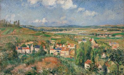 The Hermitage in Summer, Pontoise by Camille Jacob Pissarro